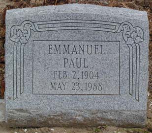 EMANUEL PAUL TOMB